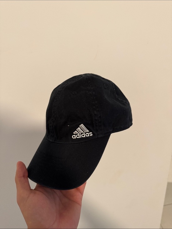 adidas Other - adidas Black Baseball Cap with White Logo